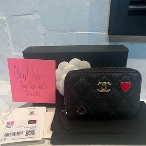 Chanel Caviar Card Holder